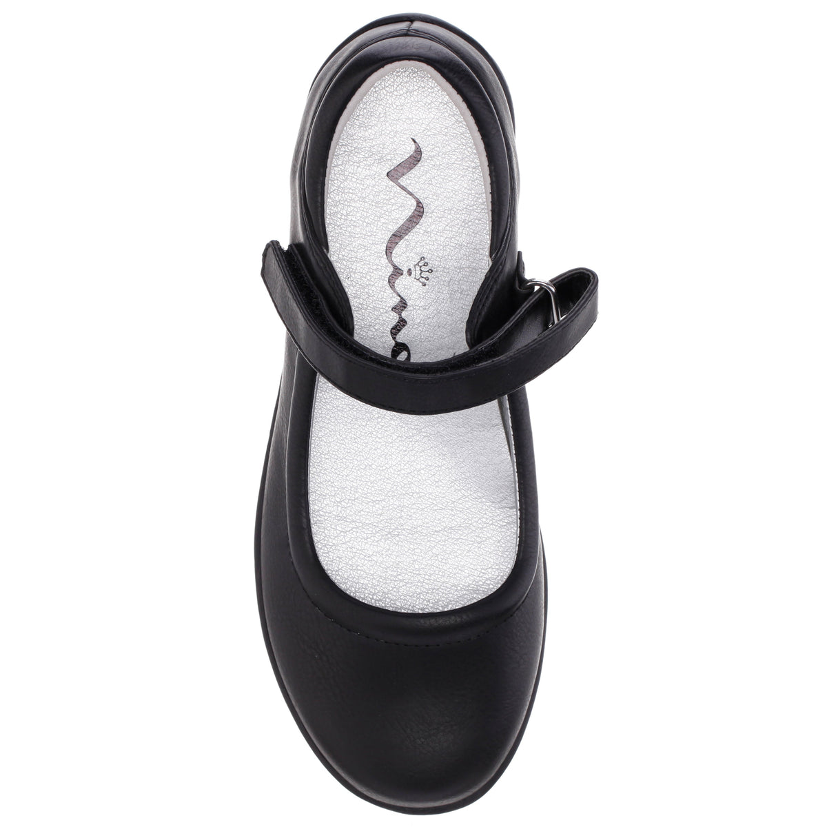 Nina Shoes Girls Dallas Black Mary Jane Flats