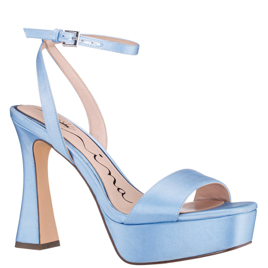 Nina Shoes Antonia Blue Group Ultra-High Platform Sandals