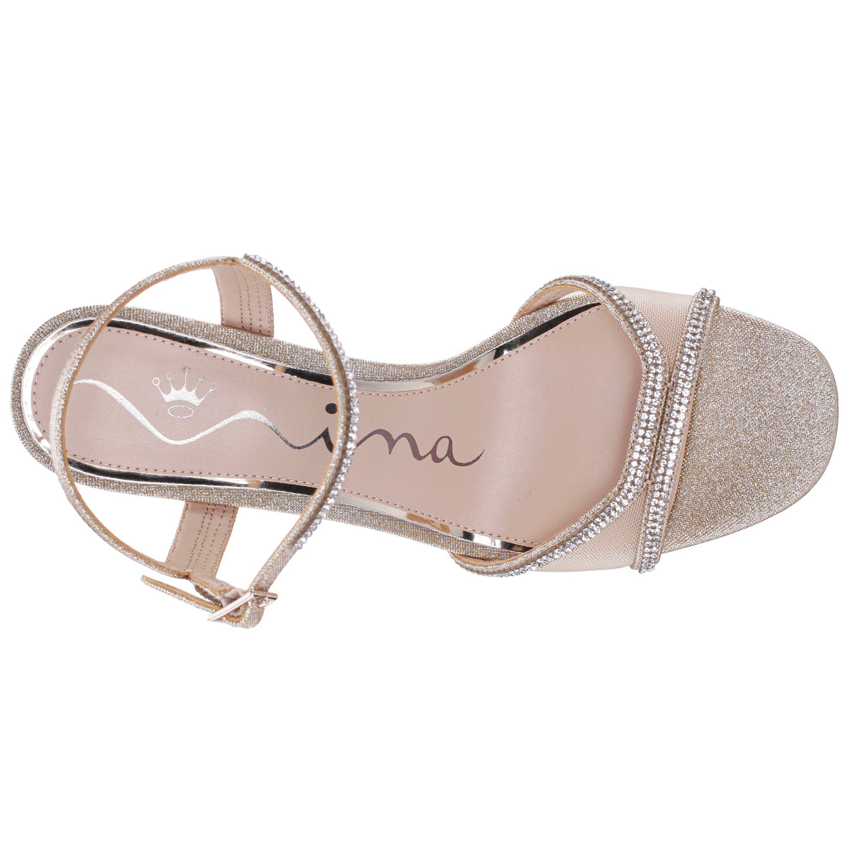 Nina Shoes Adela Gold Sandal High-Heel