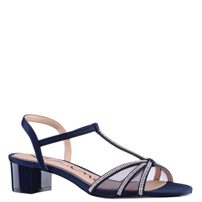 Nina Shoes Goldie Blue Sandal Low-Heel