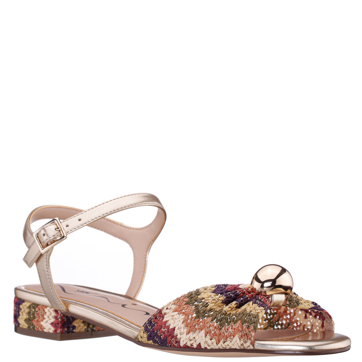 Nina Shoes Slater Rainbow Flat Sandal Flat-Shoe
