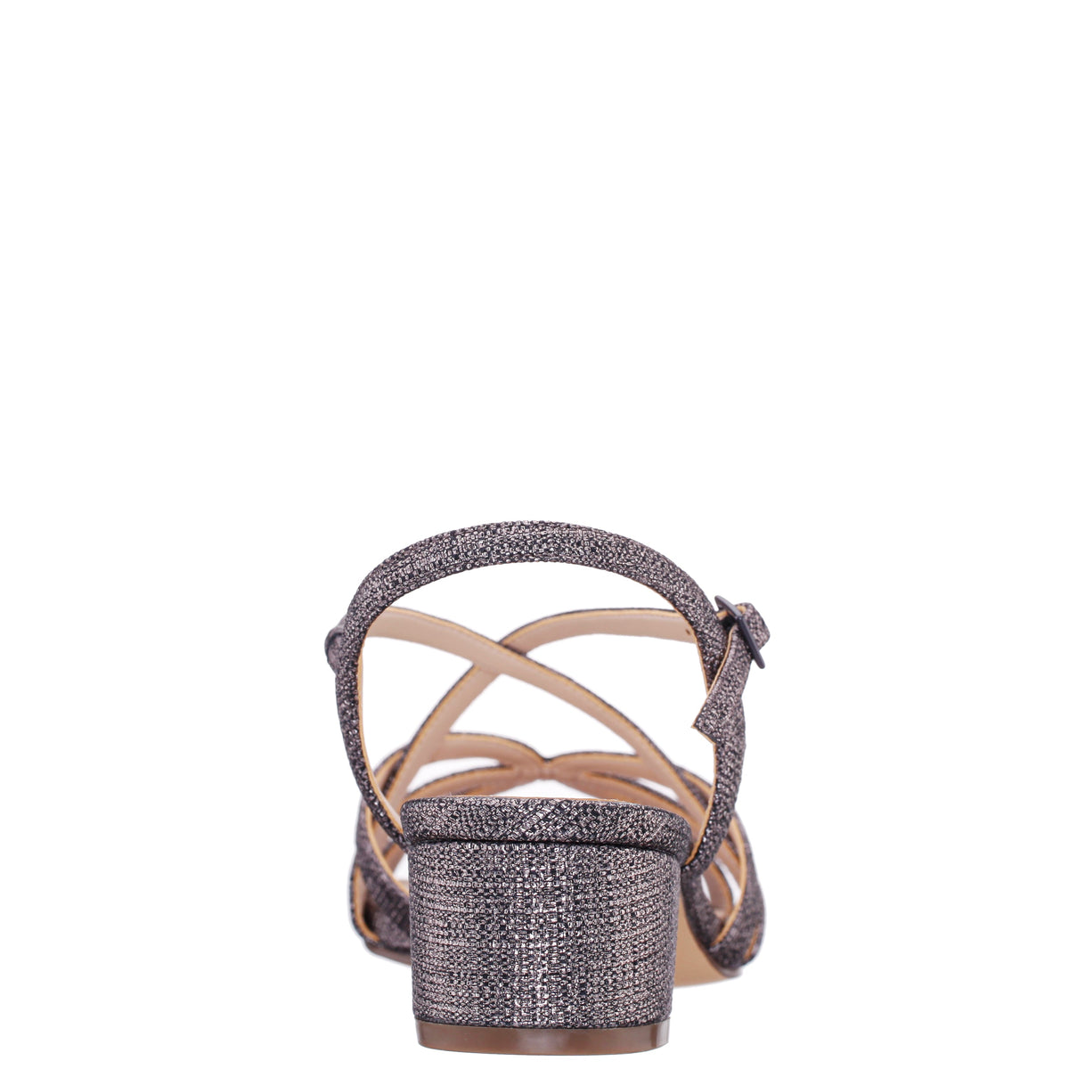 Nina Shoes Gemma Grey Sandal Low-Heel