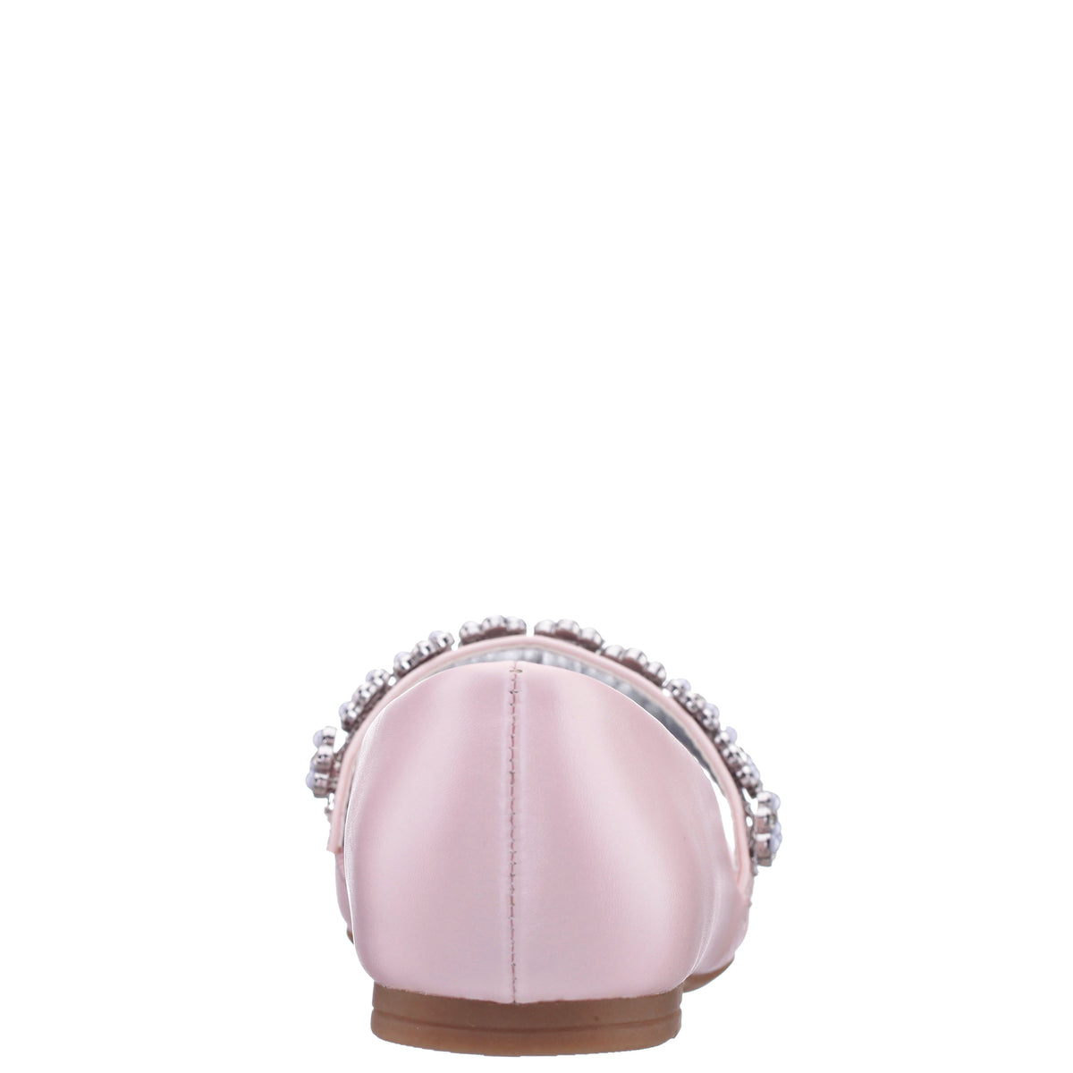 Nina Shoes Girls Joansie Pink Pearlized Ballet Dress Shoe