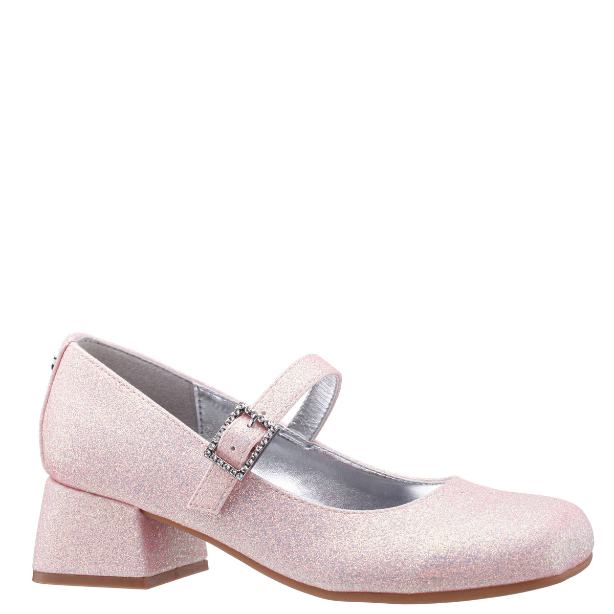 Nina Shoes Girls Mila Pink Glitter Mary Jane Dress Shoe