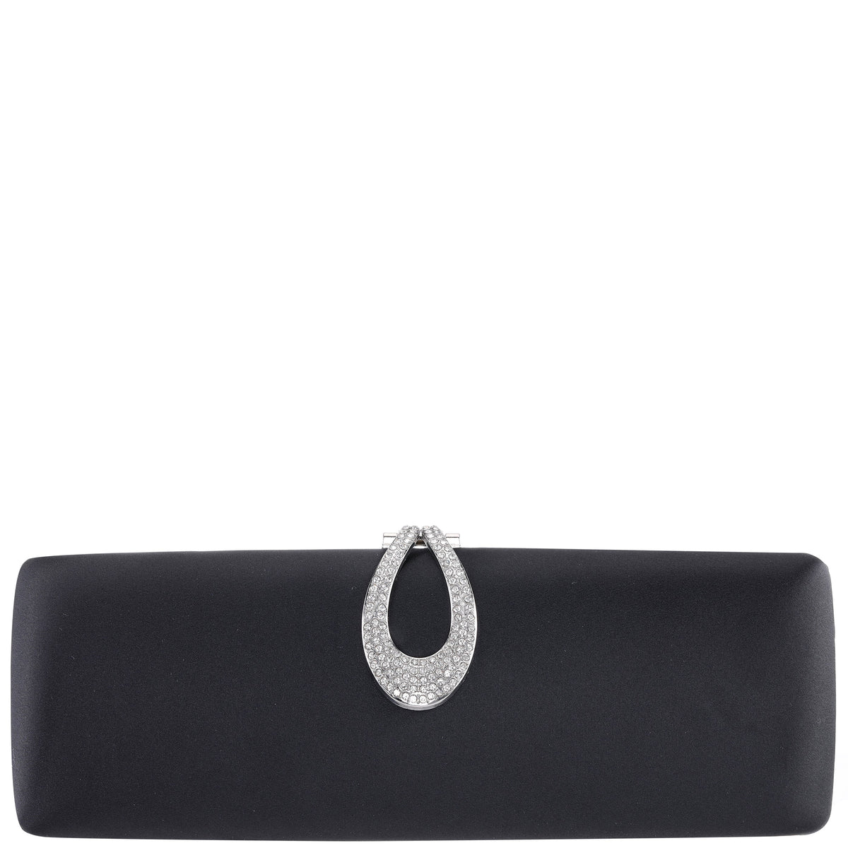 Nina Shoes Rumi-R Black Satin Minaudiere