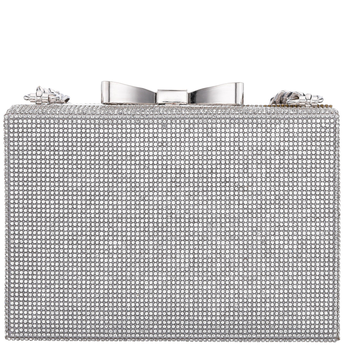Nina Shoes Regalo Silver Solid Box Bag