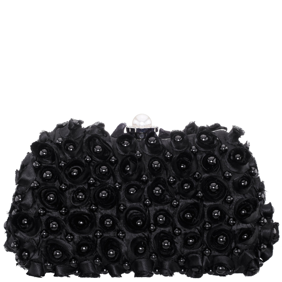 Nina Shoes Paloma Black Pearl/Polyester Box Bag
