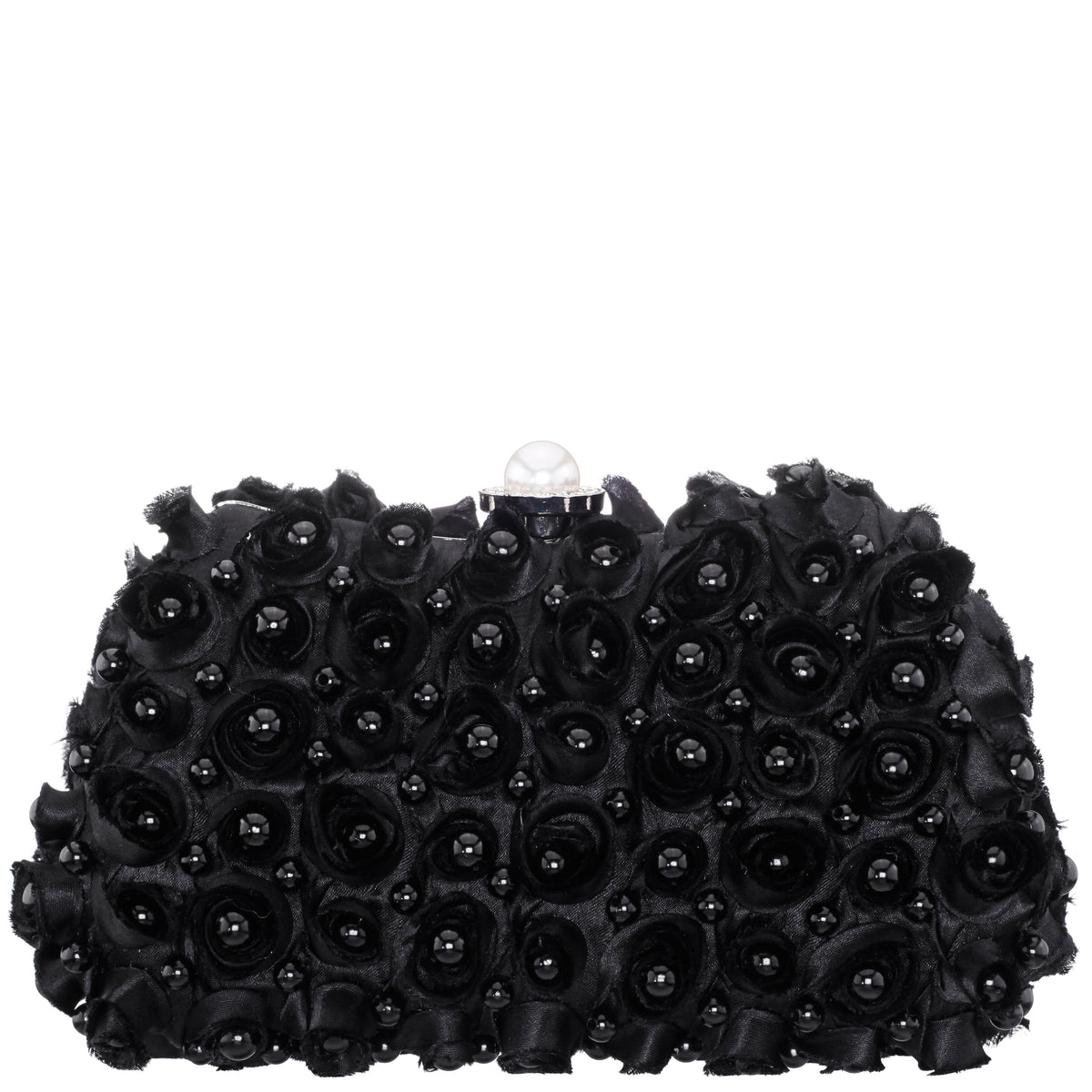 Nina Shoes Paloma Black Pearl/Polyester Box Bag