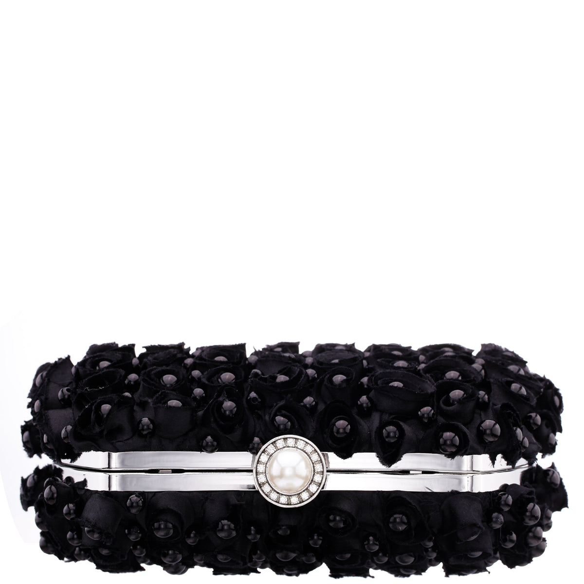 Nina Shoes Paloma Black Pearl/Polyester Box Bag