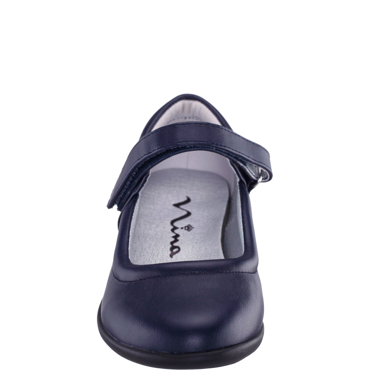 Nina Shoes Girls Dallas Blue Mary Jane Flats