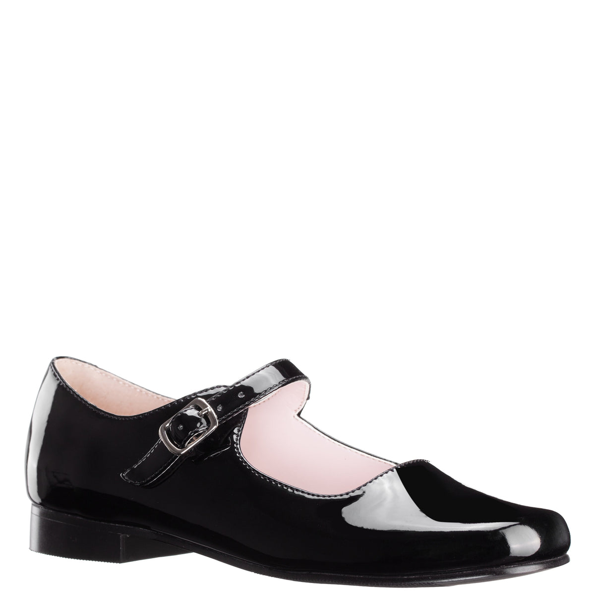 Nina Shoes Girls Bonnett Black Patent Mary Jane Dress Shoes