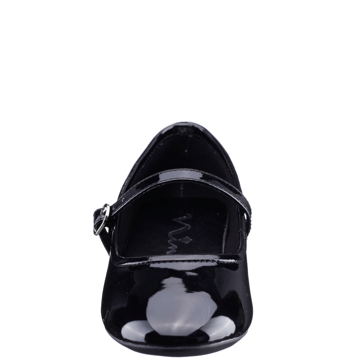 Nina Shoes Girls Nicola Black Patent Ballet Flats