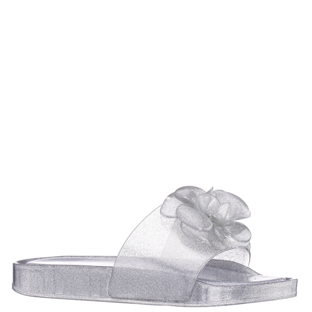 Nina Shoes Girls Gleen Silver Jelly Sandal