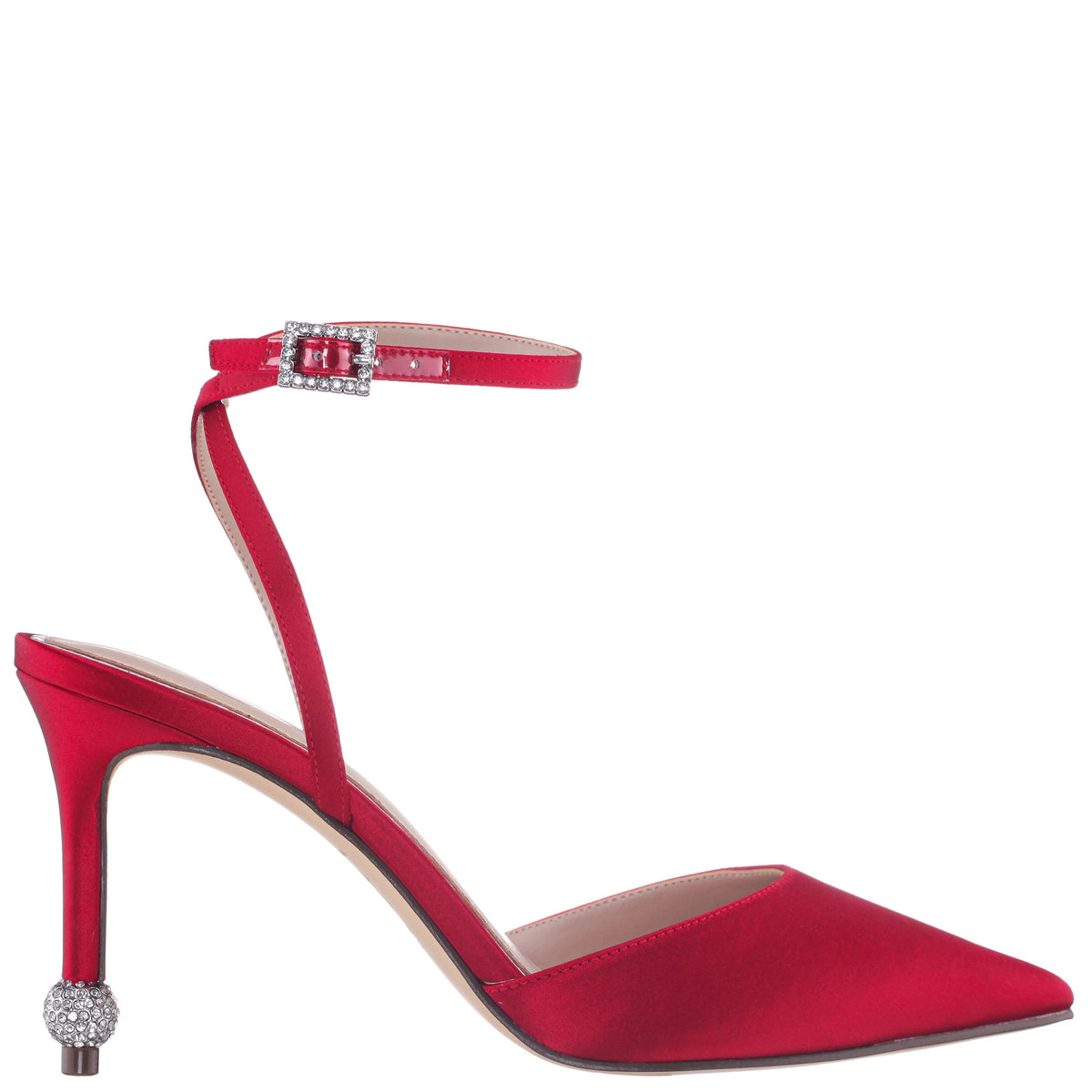 Nina Shoes Nasha Red High-Heel Pumps
