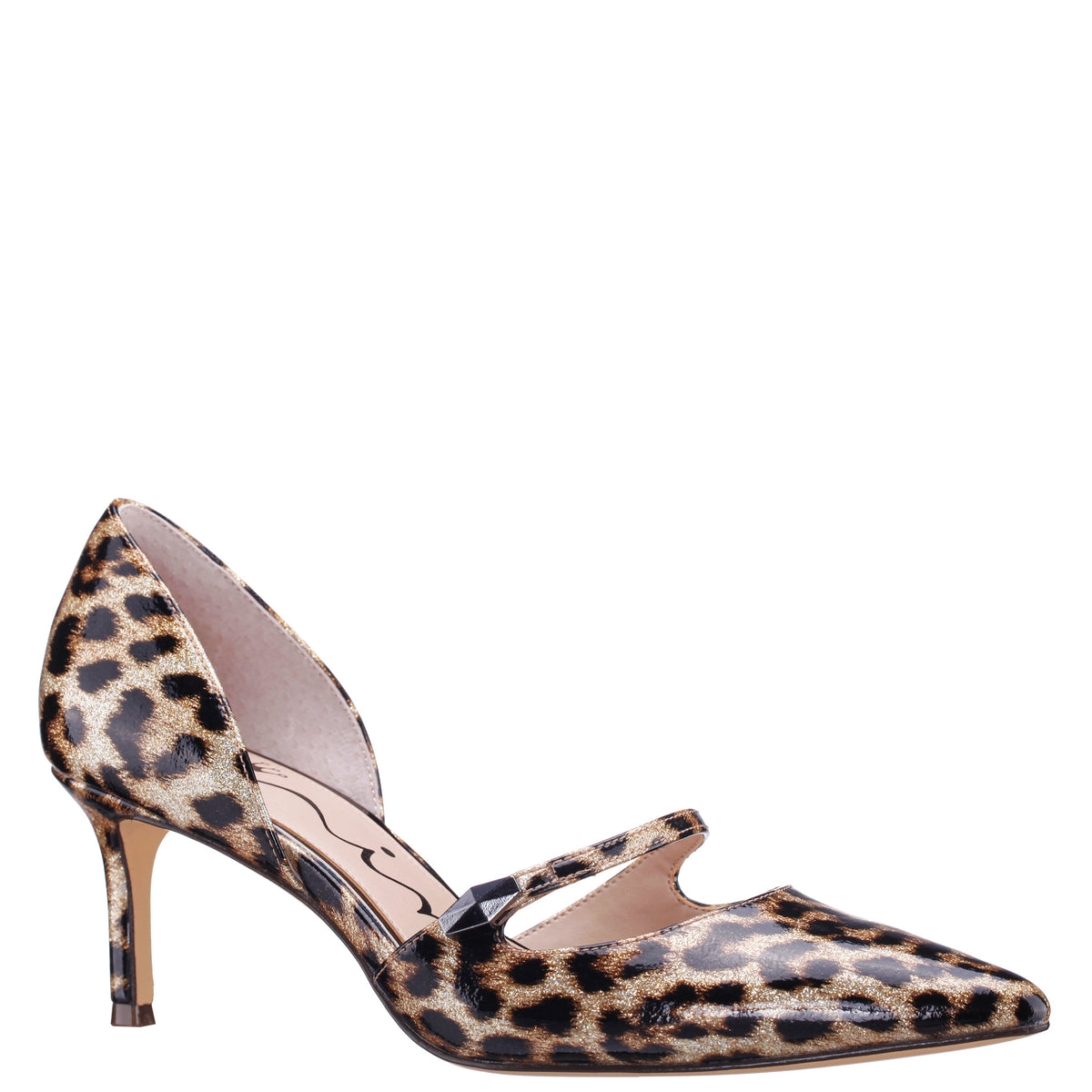 Nina Shoes Nashly Leopard Mid-Heel Pump