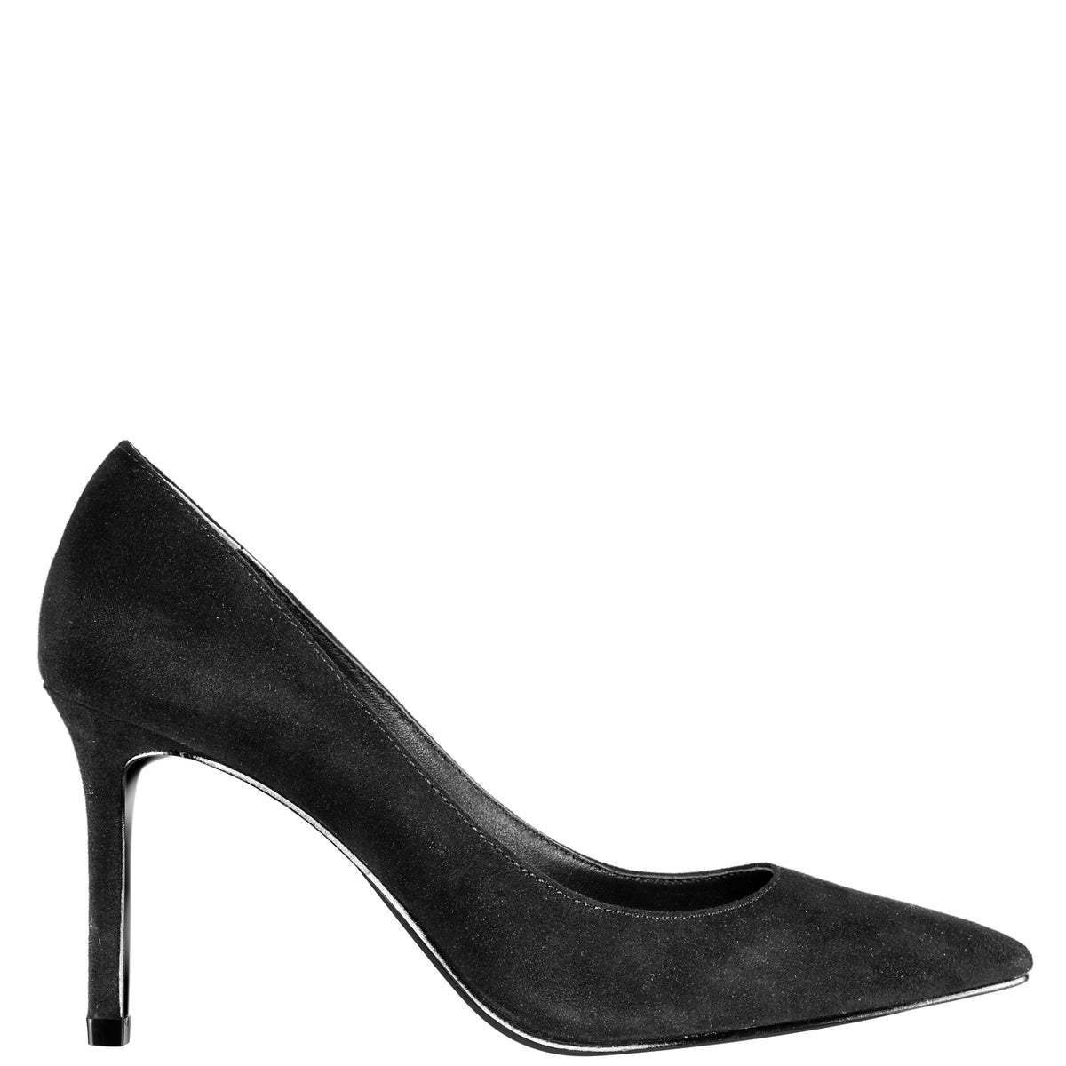 Nina Shoes Nina85 Black Slip On High-Heel Pumps