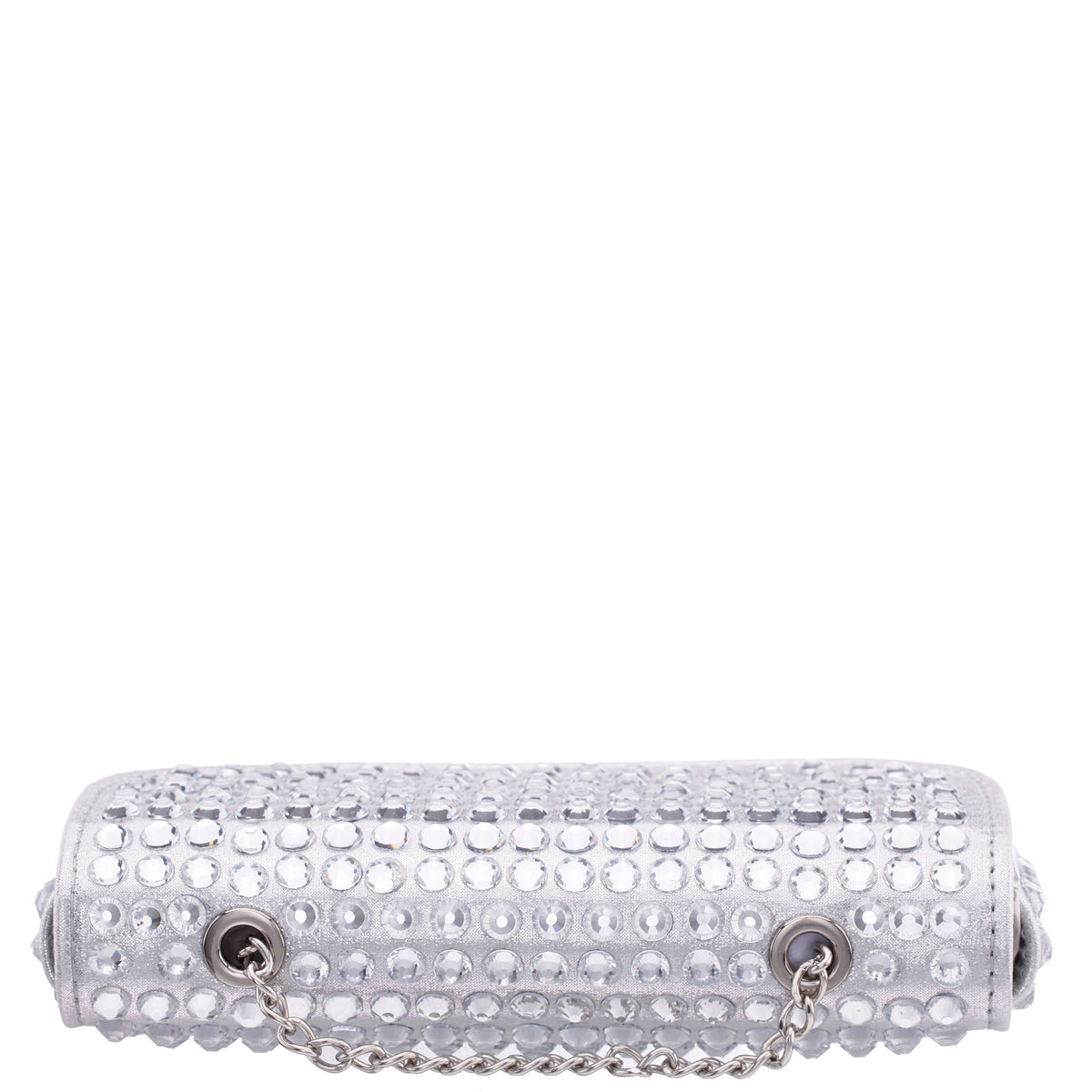 Nina Shoes Bixby Silver Glamex Crossbody Bag