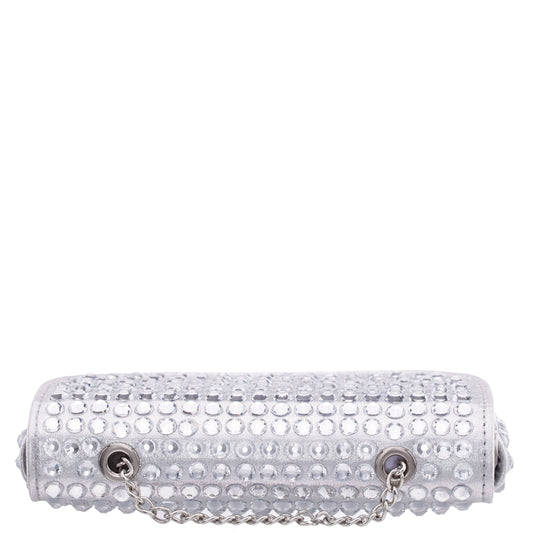 Nina Shoes Bixby Silver Glamex Crossbody Bag
