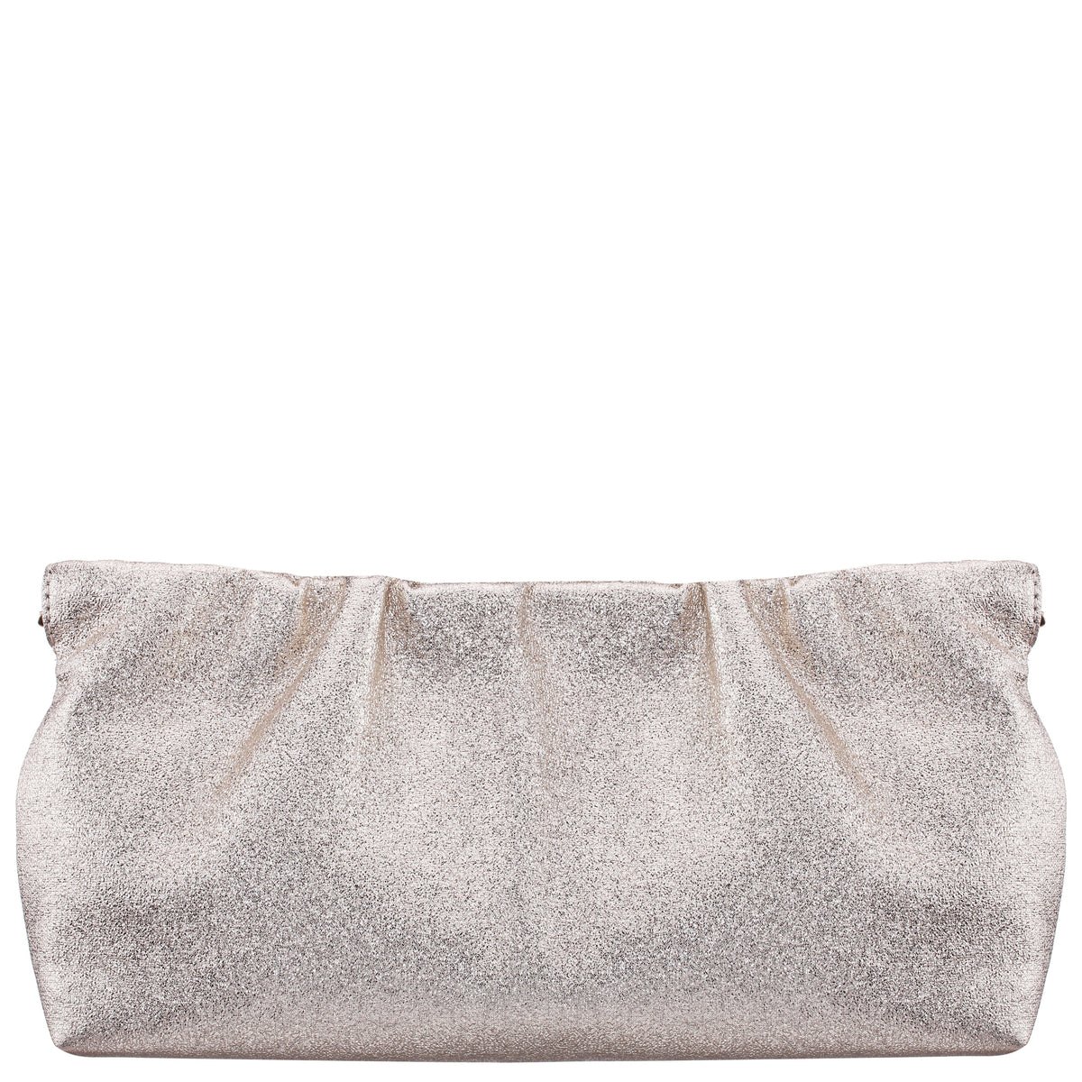 Nina Shoes Thea-T Platino Stellarglow Fabric Frame Clutch